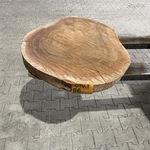 Rosewood schijf, Dikte 80mm, Ø 700mm